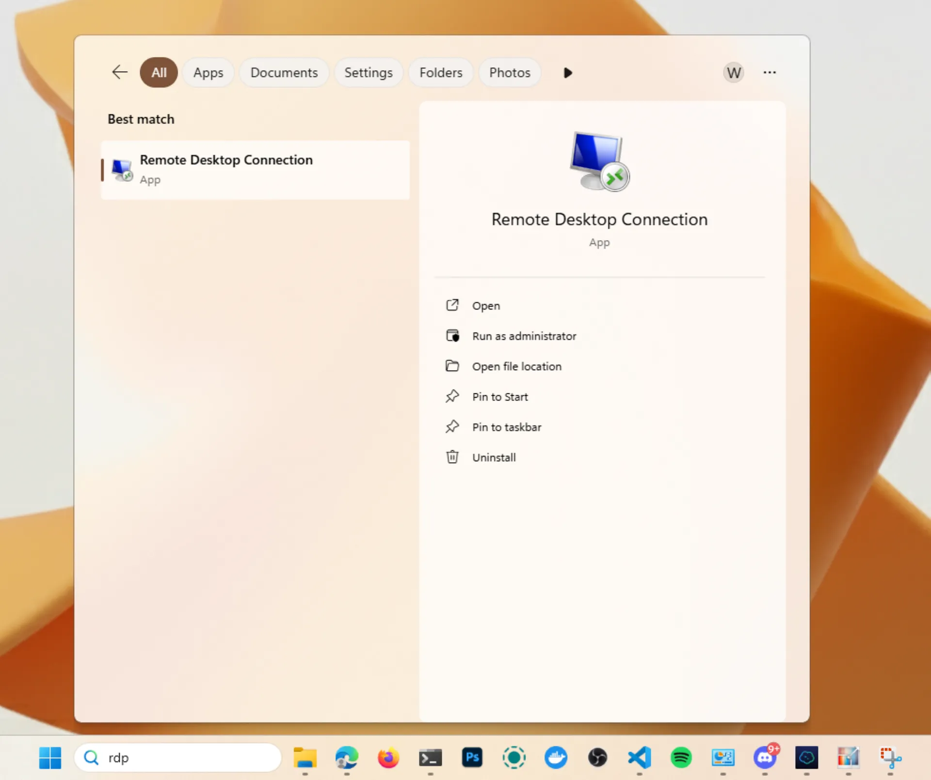 Cari Aplikasi Remote Desktop Connection